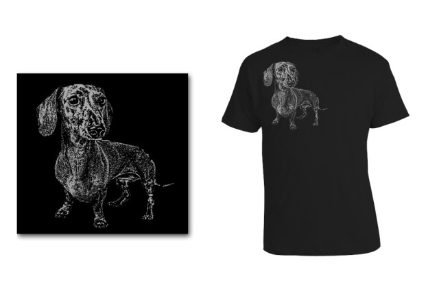 Valentine's Day special tee by Sugar Bear Designs and  Johnny Ortez-Tibbels ©