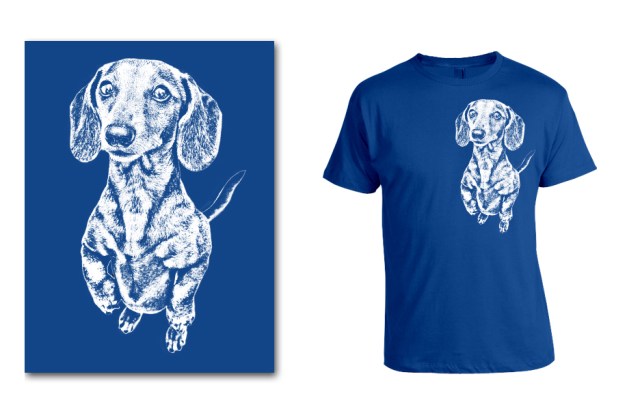 DOGS Summer 2014 Smooth (Rufus) tee option ©