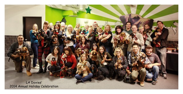 LA Doxies' group picture | December 2014.  Photo by: Johnny Ortez-Tibbels ©