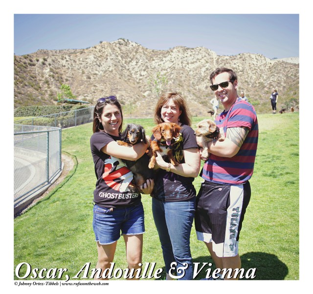 Oscar, Andouille & Vienna | April 2015.  Photo by: Johnny Ortez-Tibbels ©