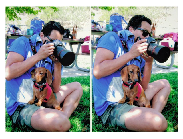 Lily & her human | 2014.  Photo by: Patricia Samson ©