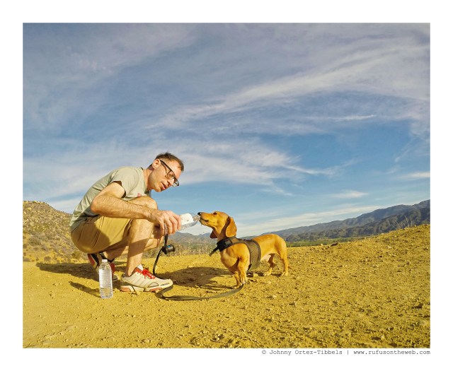 Marc & Milo hiking | December 2015. Photo by: Johnny Ortez-Tibbels ©