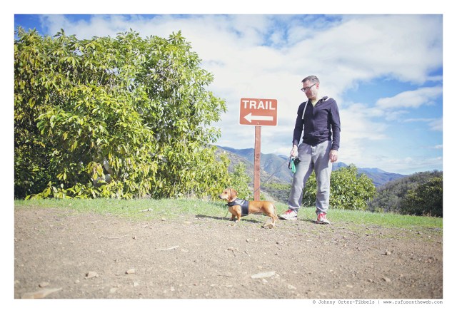 Milo & his human | February 2016. Photo by: Johnny Ortez-Tibbels © 