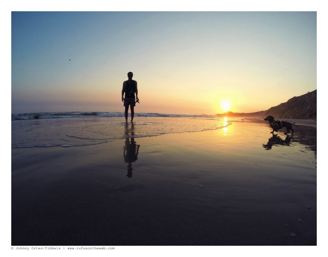 Lily & her human | August 2016. Photo by: Johnny Ortez-Tibbels ©