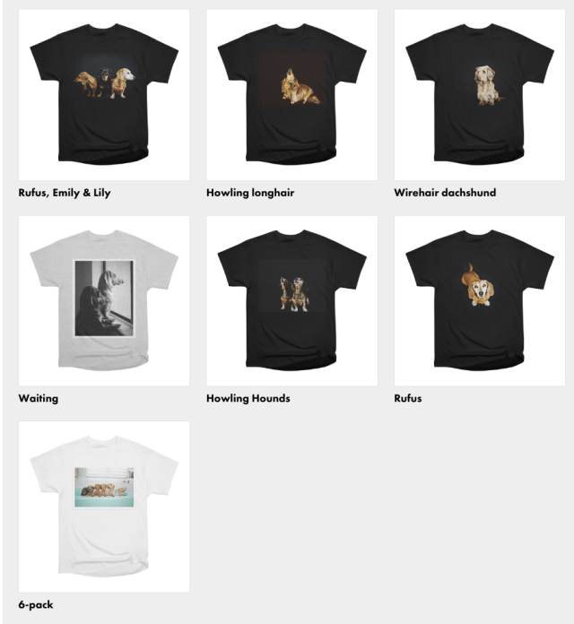 Rufus joins Threadless.com at https://rufusontheweb.threadless.com/